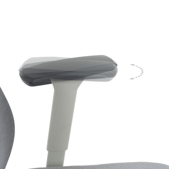 Ергономичен стол SARON - сив - Image 10