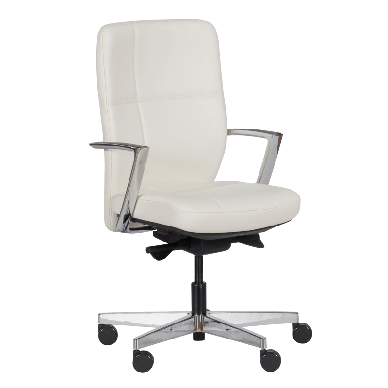 ergonomichen-stol-sonia-bjal-lux-6 Ергономичен стол SONIA - шампанско LUX - Image 1