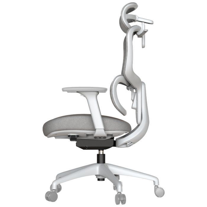 Ергономичен стол ZARDAB - сив - Image 3
