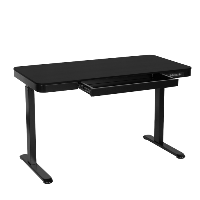 Ергономично регулируемо бюро Carmen CR-118 E - 150 см - черно - Image 8