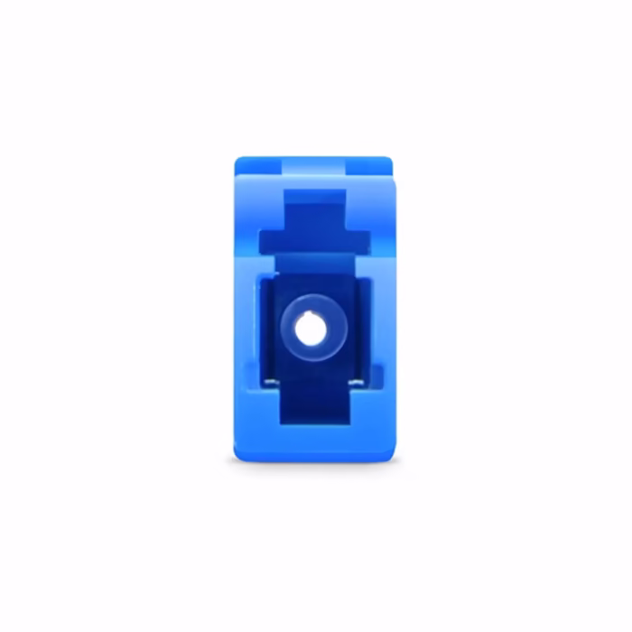 Adapter simplex LC/PC - LC/PC за чист монтаж в ODF, пач панел и оптични кутии при fiber инсталации