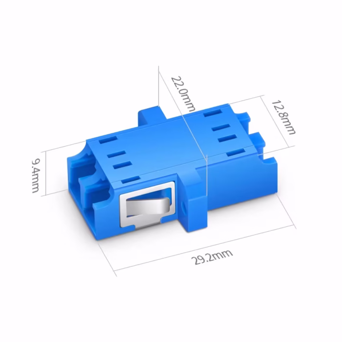 Adapter LC/PC SM Duplex LC адаптер за стабилна fiber optic връзка с single mode влакно