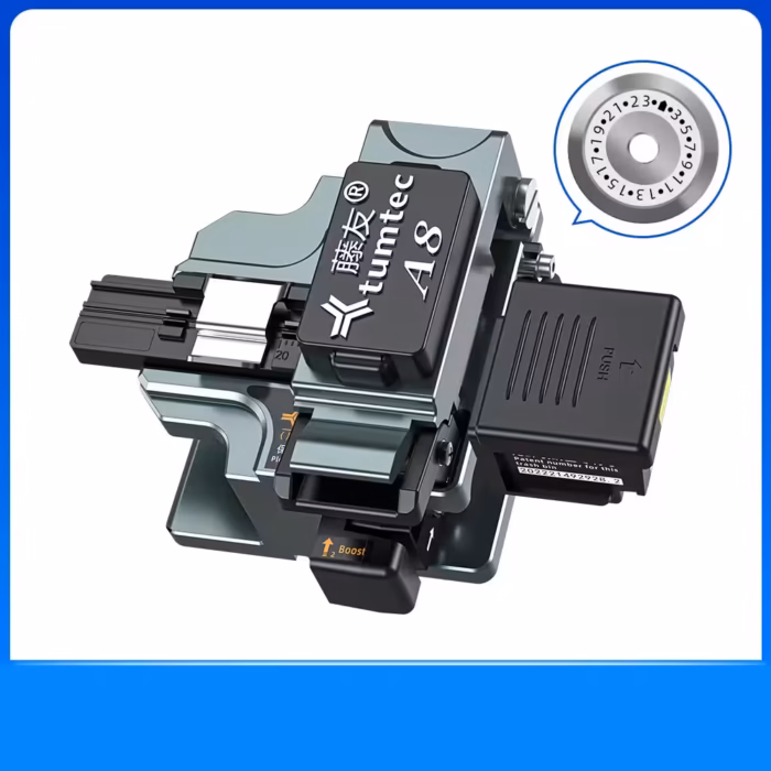 Tumtec А8 Fiber cleaver професионален резач за подготовка на влакна към fusion splicer