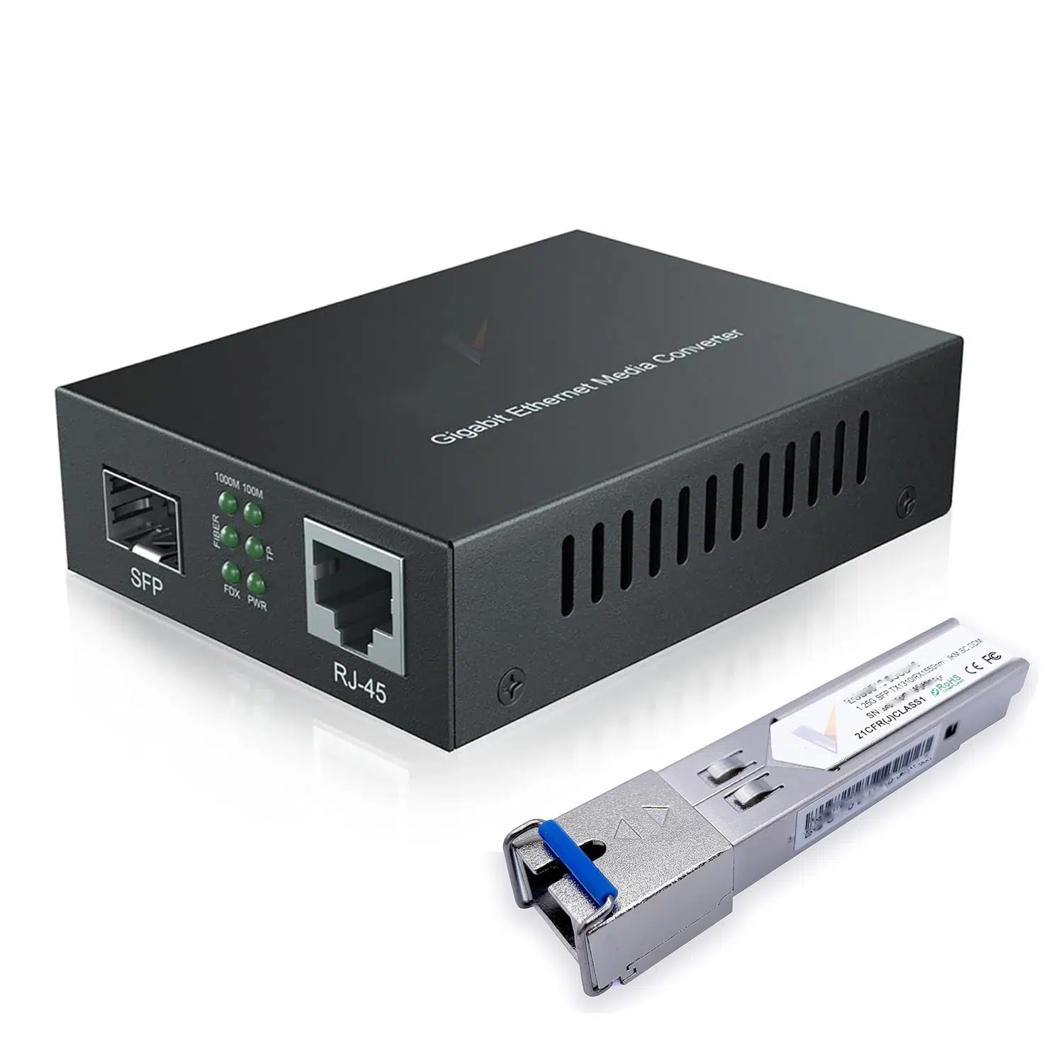 SFP Media Converter Gigabit SFP Media Converter Gigabit 1sfp SC 1310