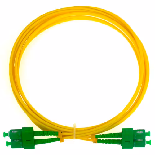 SC-APC/SC-APC duplex 3m оптичен пач корд за надеждна FTTH връзка и стабилен пренос на сигнал