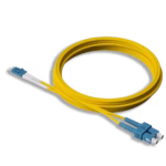 LC-UPC/SC-UPC duplex 2m оптичен пач кабел за комуникационни и FTTH инсталации
