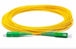 Десетметров оптичен patch cord с APC конектори за дълго разстоянния fiber връзки
