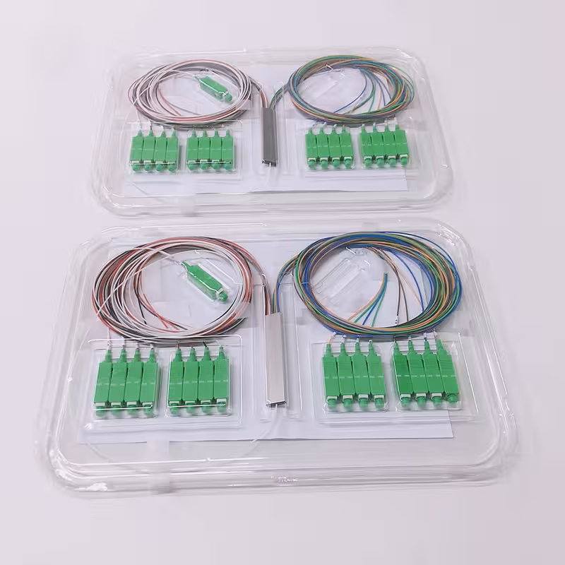 photo mini plc splitter 1x16 sc/apc plc-splitter - mini plc splitter 1x16 apc sc/apc sc-apc