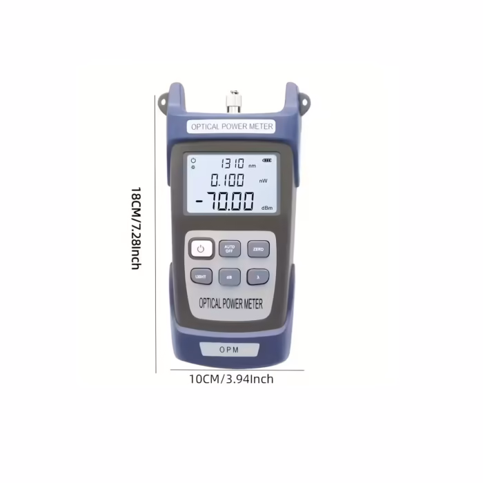 SK300A оптичен power meter за монтажници при измерване на сигнал в ODF шкафове и абонатни линии