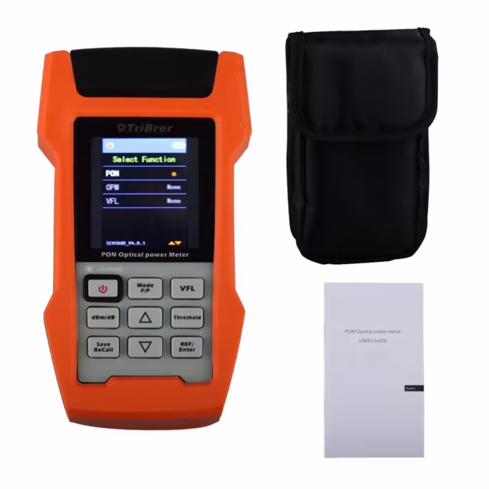Tribrer PON Power Meter AOF500 уред за диагностика на FTTH инсталации