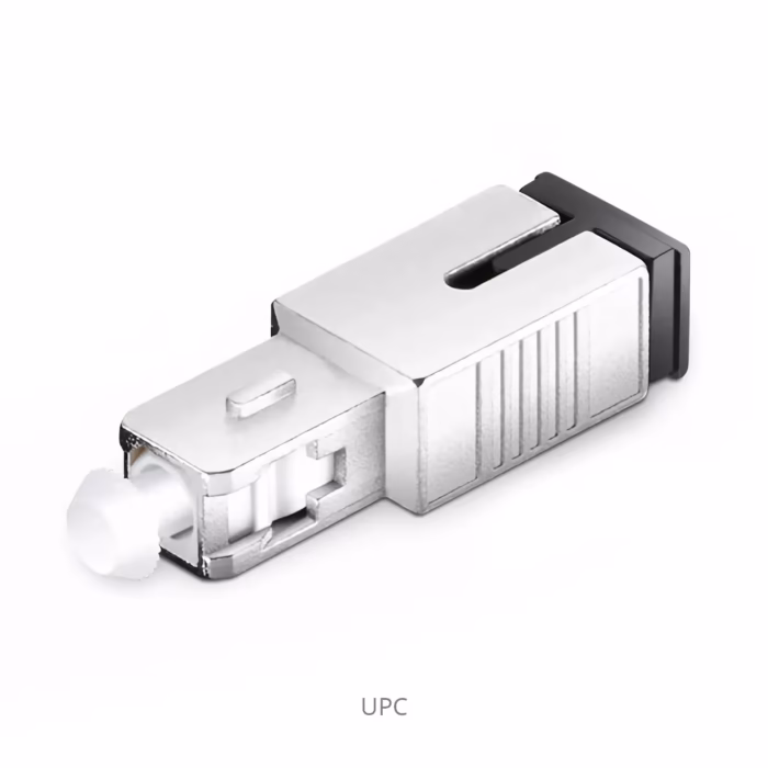 Оптичен затихвател SC/UPC 8dB с прав UPC конектор за стабилна връзка между оптични устройства