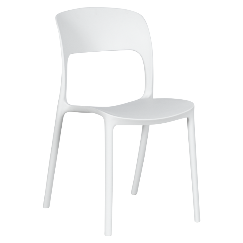 gradinski-stol-berkane-bjal Градински стол BERKANE - бял - Image 1