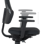 Индустриален ергономичен стол BIMOS NEXXIT 3 - 9031 - черен - Image 14