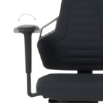 Индустриален ергономичен стол BIMOS NEXXIT 3 - 9031 - черен - Image 17