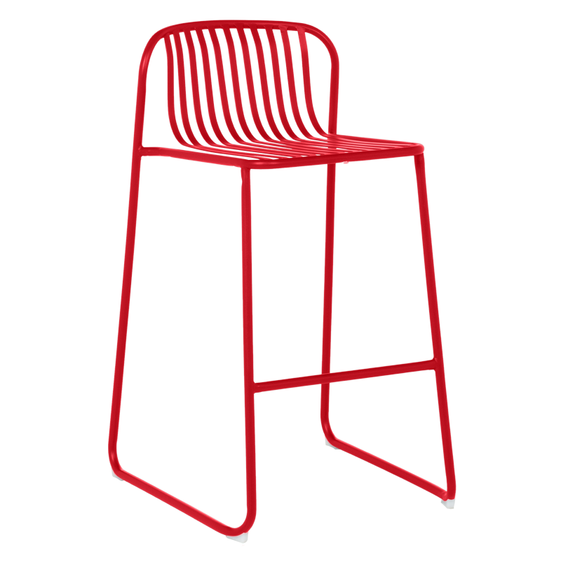 ketyring-bar-stol-kisi-cherven Кетъринг бар стол KISI - червен - Image 1