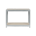 Метален стелаж MEGA 87x160x60 см, до 600 кг на рафт - цинк - Image 2