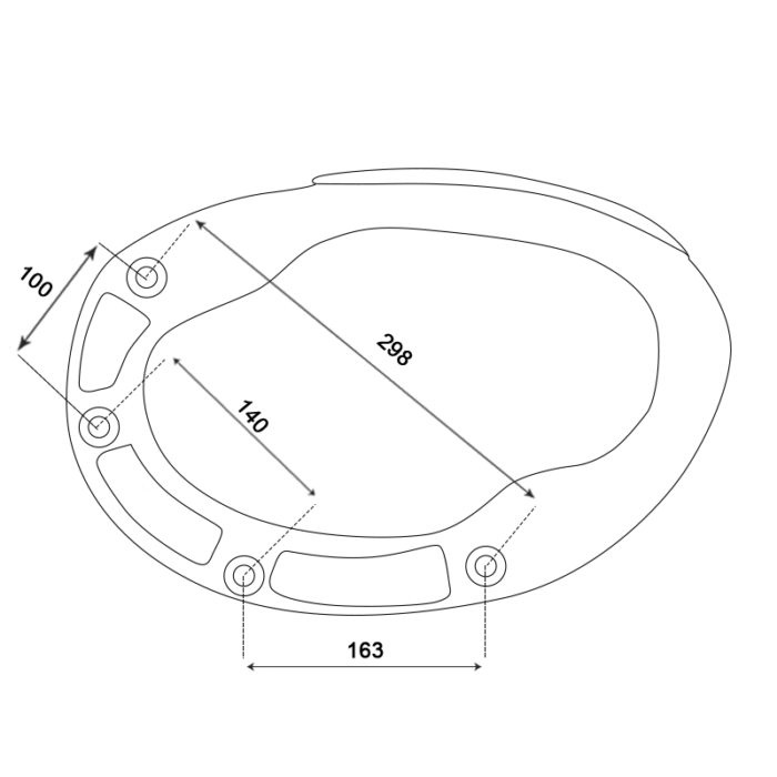 Подлакътник за офис стол 7506 - десен - Image 3