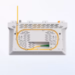 V2804AX15T xPON 4GE CATV WiFi xPON терминал с 4GE портове за интернет, телевизия и WiFi покритие