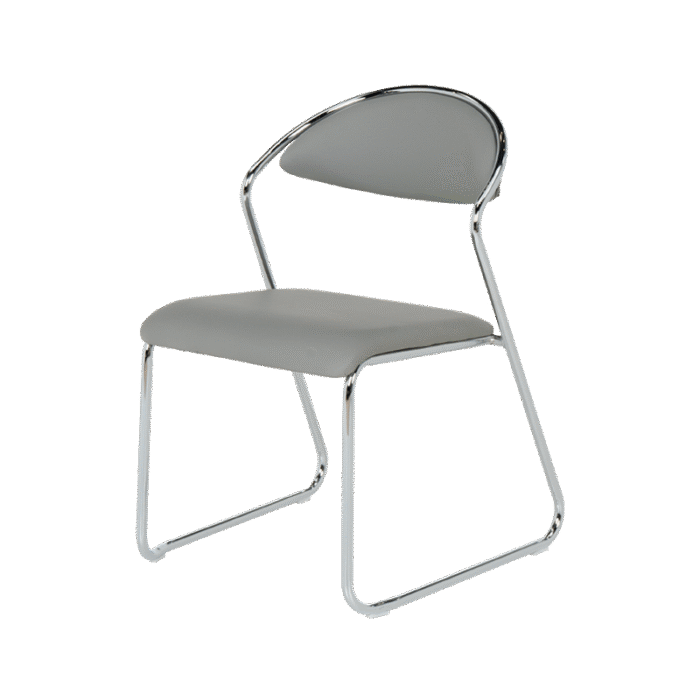 Посетителски стол 1145 - сив - Image 3