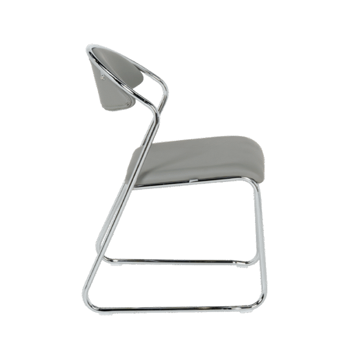 Посетителски стол 1145 - сив - Image 4
