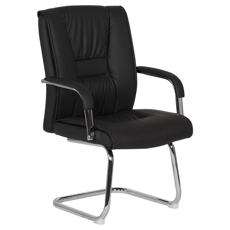 posetitelski-stol-carmen-6540-cheren-1-2 Посетителски стол Carmen 6540 - черен LUX - Image 1
