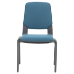 Посетителски стол LIMBER - син - Image 2