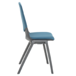 Посетителски стол LIMBER - син - Image 4