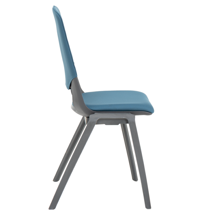 Посетителски стол LIMBER - син - Image 4