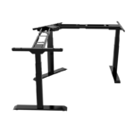 Повдигаща рамка за регулируемо ъглово бюро Carmen CR-223 C - черна - Image 2