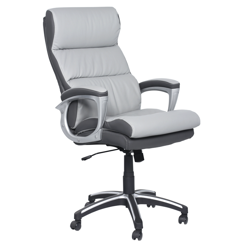 prezidentski-ofis-stol-carmen-5006-siv-1-2 Президентски офис стол Carmen 5006 - сив - Image 1