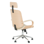 Президентски офис стол Carmen 6404 - бук-крем - Image 5