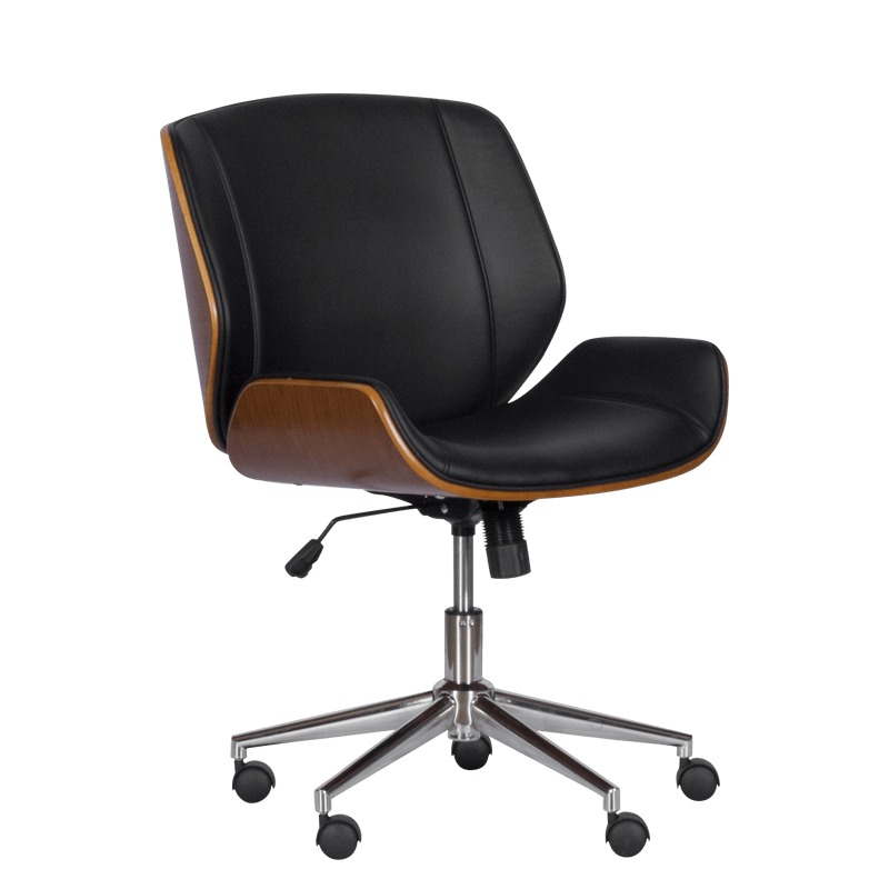 prezidentski-ofis-stol-carmen-6405-oreh-cheren-10 Президентски офис стол Carmen 6405 - орех-черен - Image 1