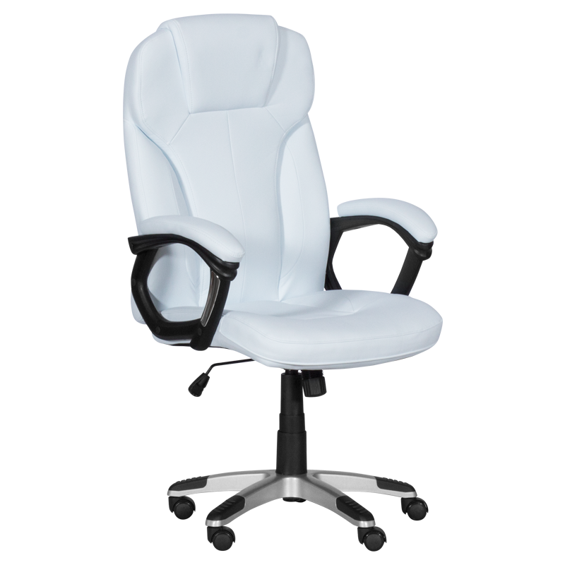 prezidentski-ofis-stol-carmen-6514-bjal-15 Президентски офис стол Carmen 6514 - бял - Image 1