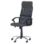 Работен офис стол Carmen 6592-1 - сив-черен - Image 3