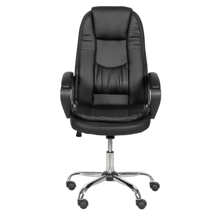 Президентски офис стол Carmen 6682-1 LUX - черен - Image 2