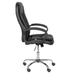 Президентски офис стол Carmen 6682-1 LUX - черен - Image 4