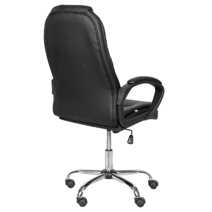 Президентски офис стол Carmen 6682-1 LUX - черен - Image 5
