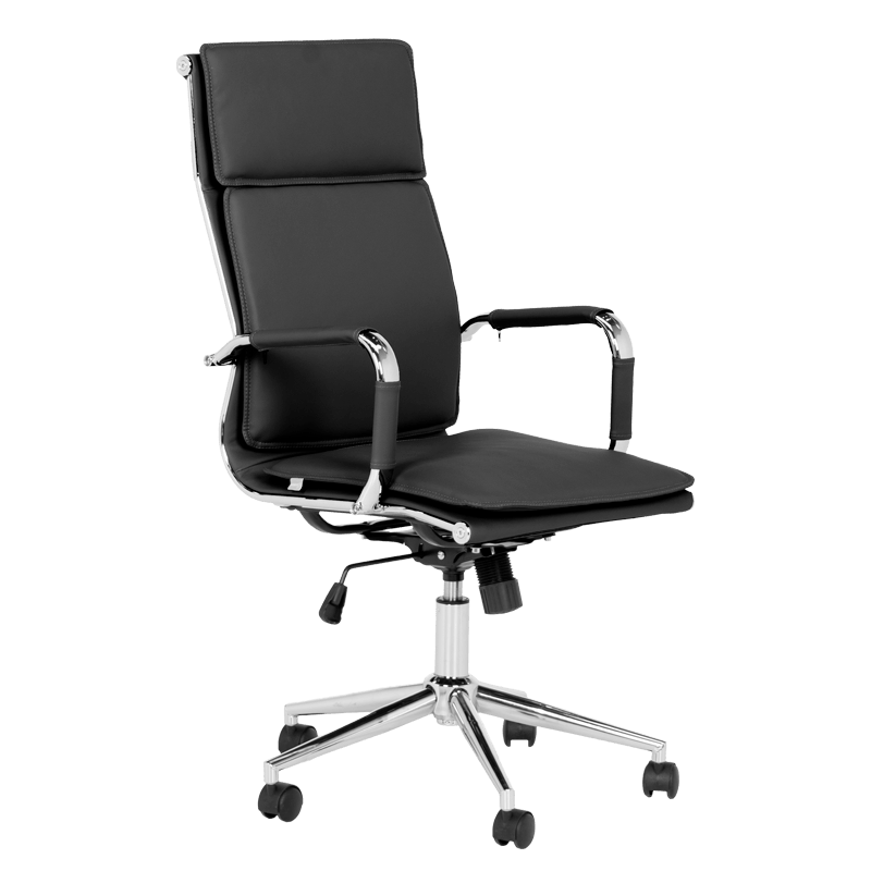 prezidentski-ofis-stol-carmen-7070-cheren Президентски офис стол Carmen 7070 - черен - Image 1