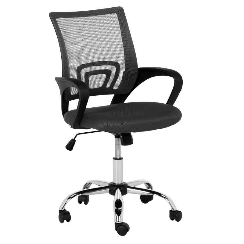 raboten-ofis-stol-carmen-7050-1-lux-cheren-4 Работен офис стол Carmen 7050-1 LUX - черен - Image 1