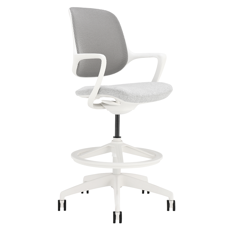 raboten-ofis-stol-davos-siv-6 Работен офис стол DAVOS - сив - Image 1