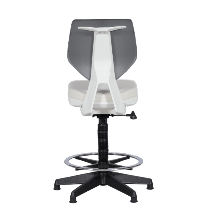 Работен офис стол LAB - бял AS - Image 6