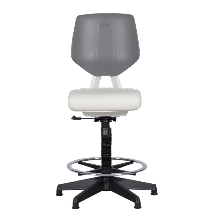 Работен офис стол LAB - бял AS - Image 2