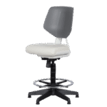Работен офис стол LAB - бял AS - Image 3