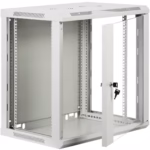 Шкаф 12U 600x450 RAL7035 шкаф за офис, магазин или техническо помещение с компактна дълбочина