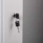 Шкаф 12U 600x450 RAL7035 метален шкаф за подредена LAN, CCTV и слаботокова инсталация