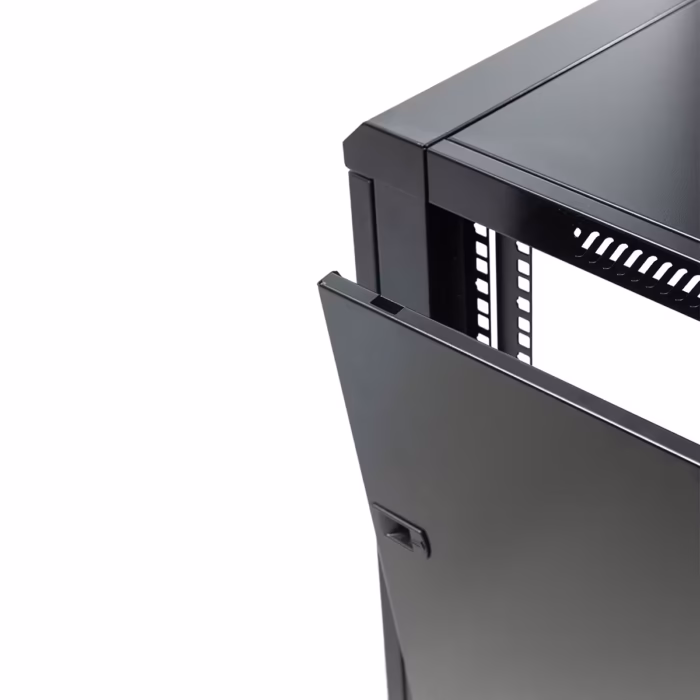 Шкаф 15U 600x600 стоящ метален шкаф за LAN, CCTV, оптични панели и слаботокови системи