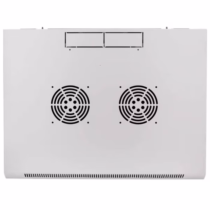 Шкаф 9U 600х450 RAL7035 светлосив стенен шкаф за защитен монтаж на комуникационна техника