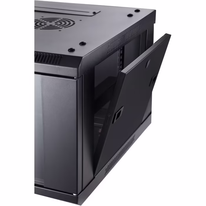 Комуникационен шкаф 6U 540х450 за LAN и охранителни системи в ограничени пространства