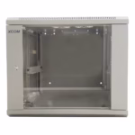 Шкаф 9U 600х450 RAL7035 19 инчов rack шкаф за DVR NVR суичове и пач панели
