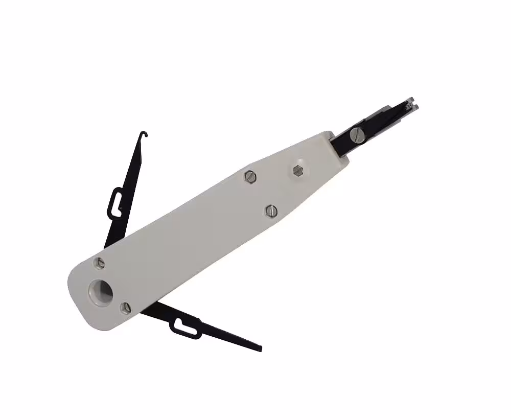 Punch-down tool G602 за надеждно заделяне на кабели в IDC конектори при структурно окабеляване
